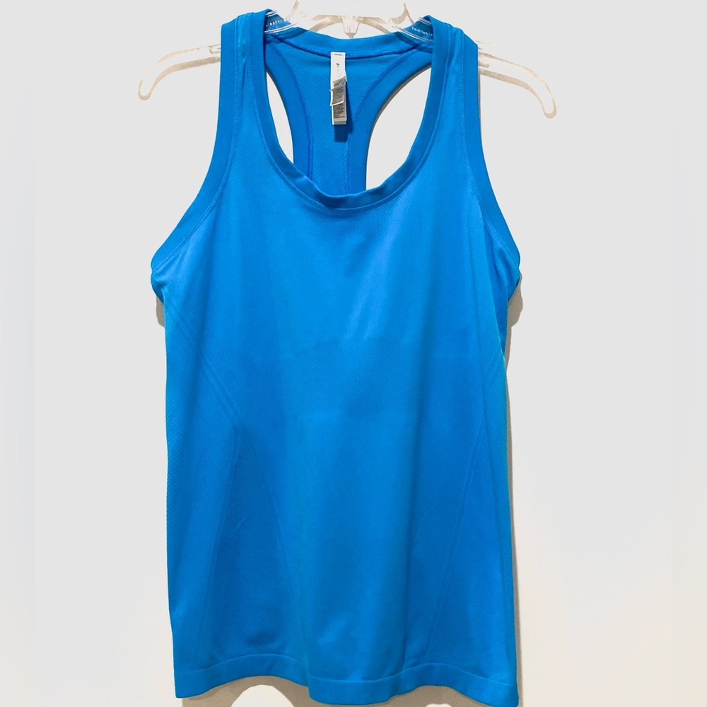 Athleta Momentum Tank, Blue, Size L